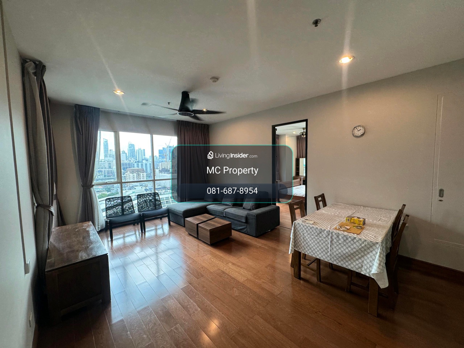 The Address Chidlom 2 bedroom 104 sqm for rent only 45,000 per month tel 0816878954 line id 0816878954 – รูปที่ 2