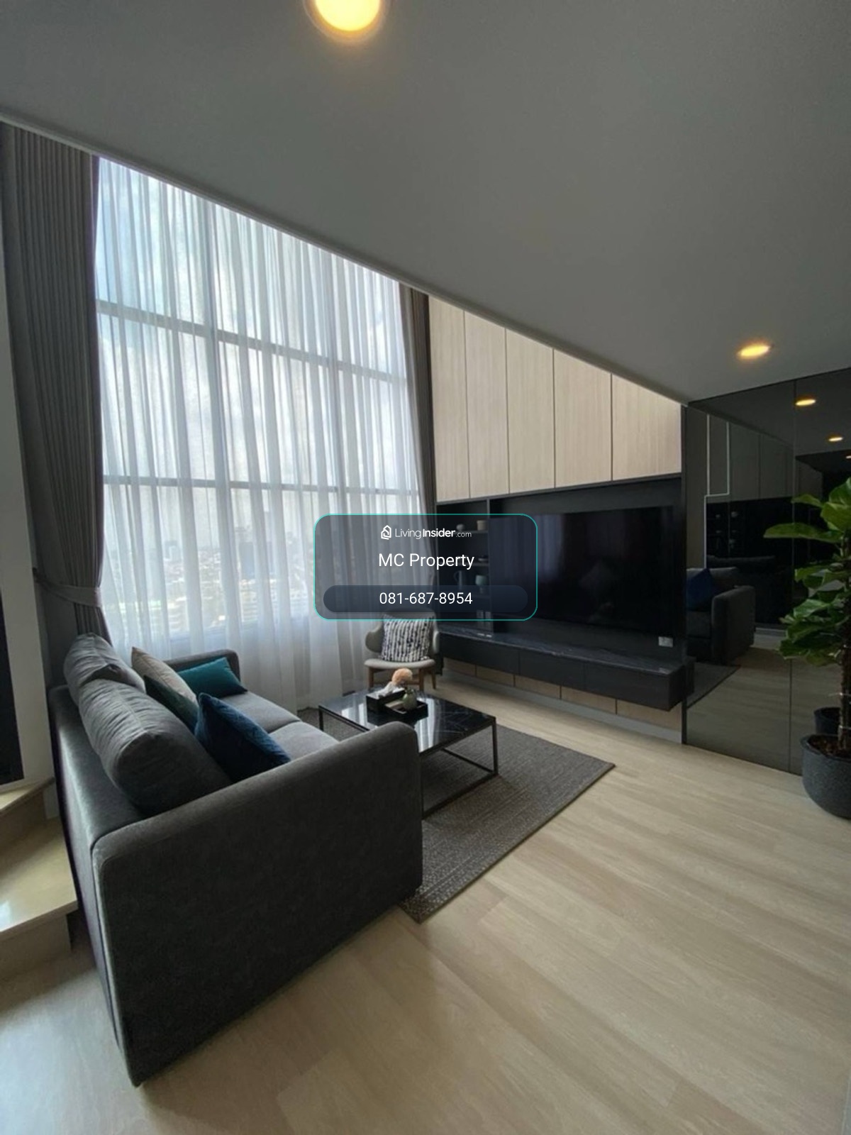 Knightsbridge Prime Sathorn 37sqm 1 bedroom for rent only 30,000 per month tel 0816878954 line id 0816878954 – รูปที่ 2