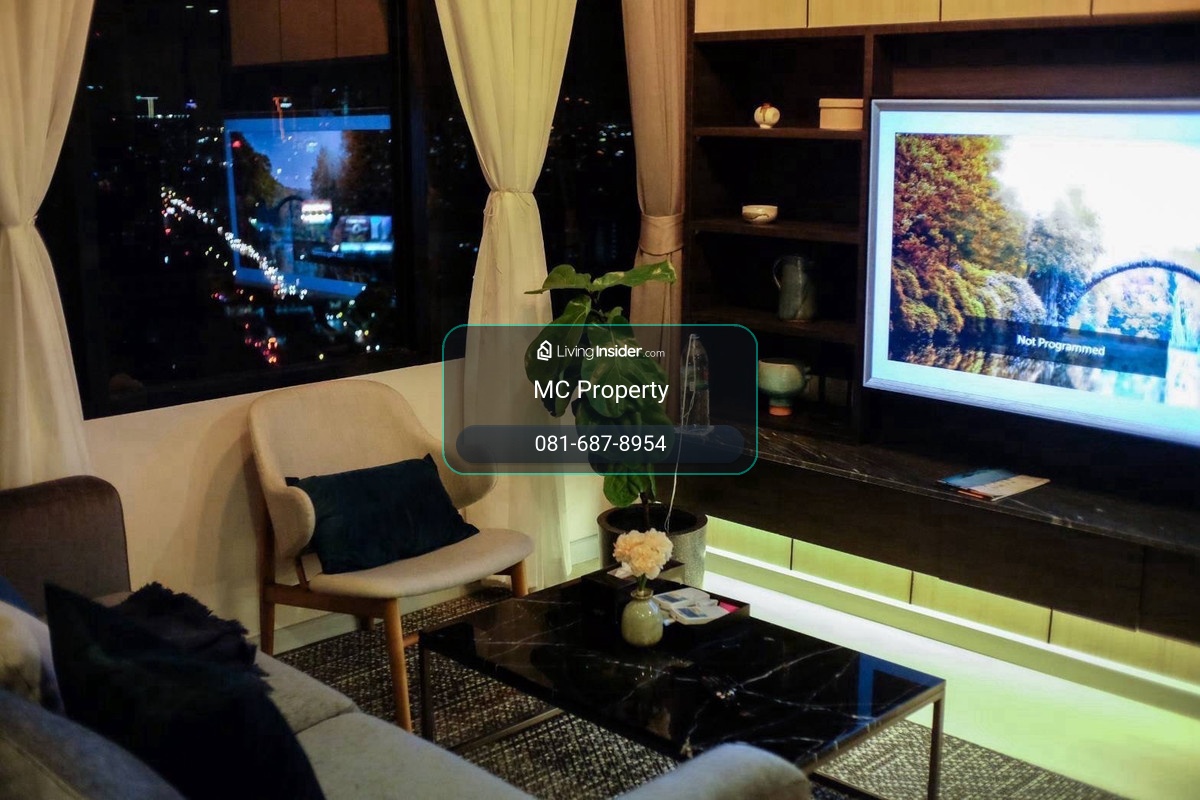 Knightsbridge Prime Sathorn 37sqm 1 bedroom for rent only 30,000 per month tel 0816878954 line id 0816878954 – รูปที่ 3