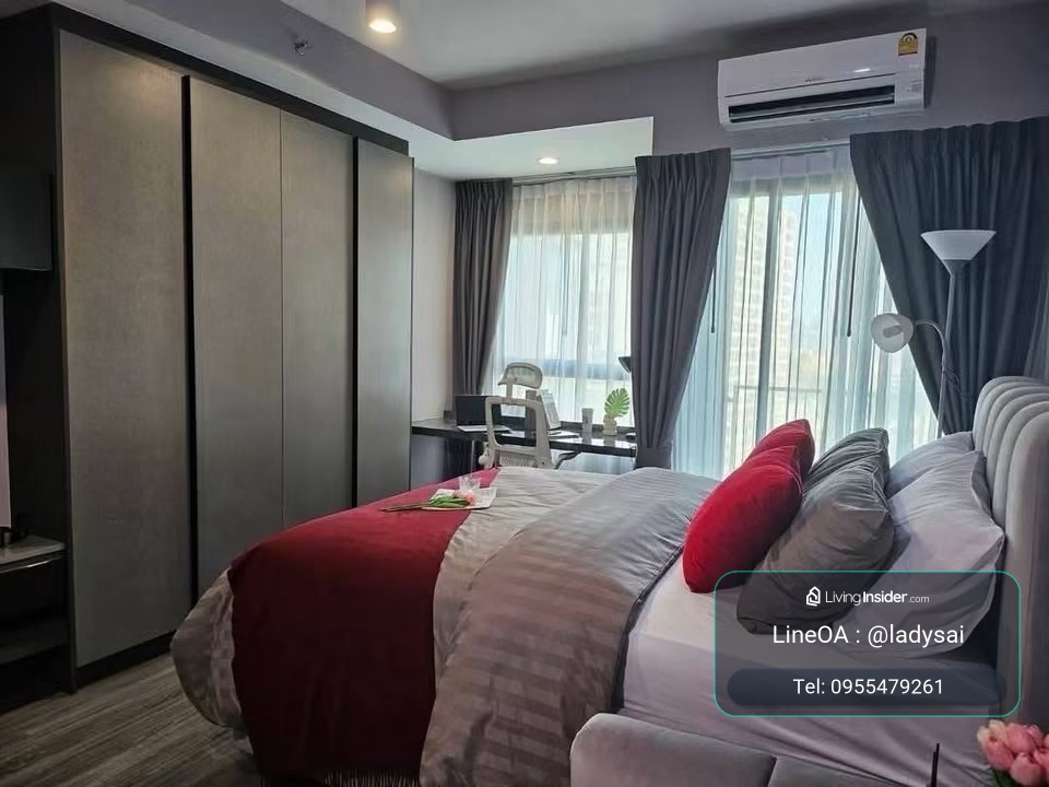 ✨Rent Ideo Chula-Samyan, near MRT Samyan 400m. Fully furnished 🎉🏙️ Line ID: @ladysai (with @ too) – รูปที่ 2