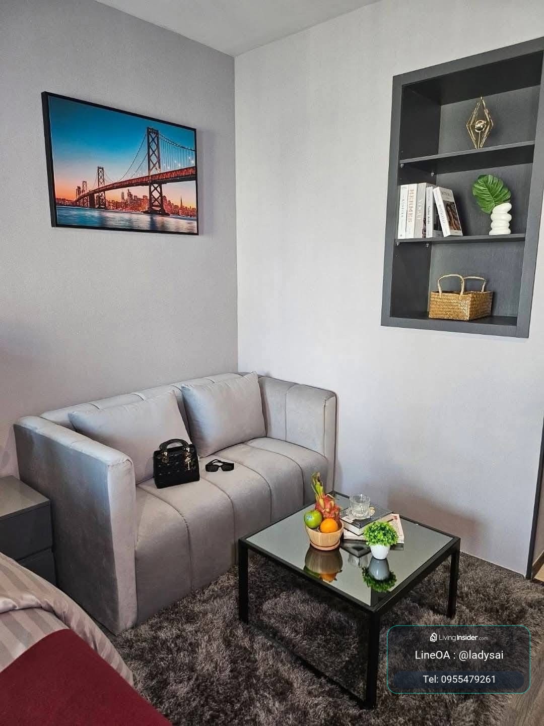 ✨Rent Ideo Chula-Samyan, near MRT Samyan 400m. Fully furnished 🎉🏙️ Line ID: @ladysai (with @ too) – รูปที่ 4