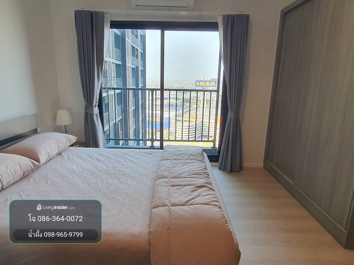 For rent: 21st floor room, condo next to Mega Bangna, Condo A Space Mega 1, price 9,000 baht. – รูปที่ 3