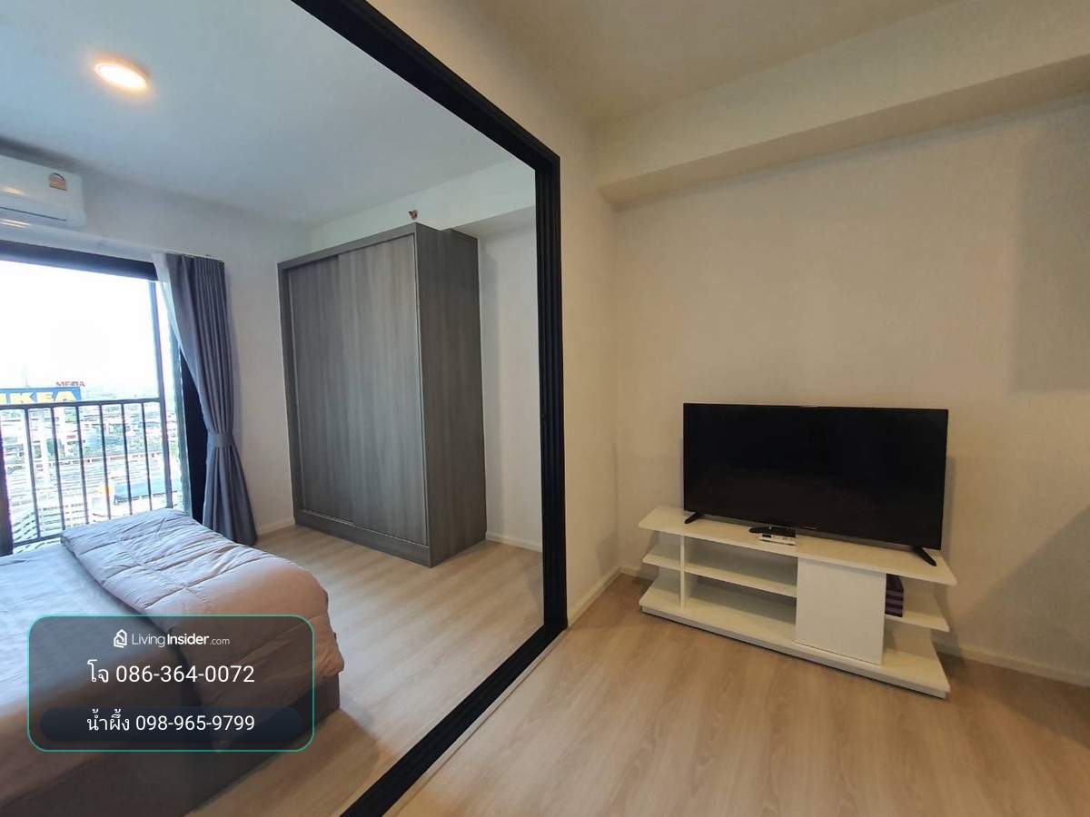 For rent: 21st floor room, condo next to Mega Bangna, Condo A Space Mega 1, price 9,000 baht. – รูปที่ 4
