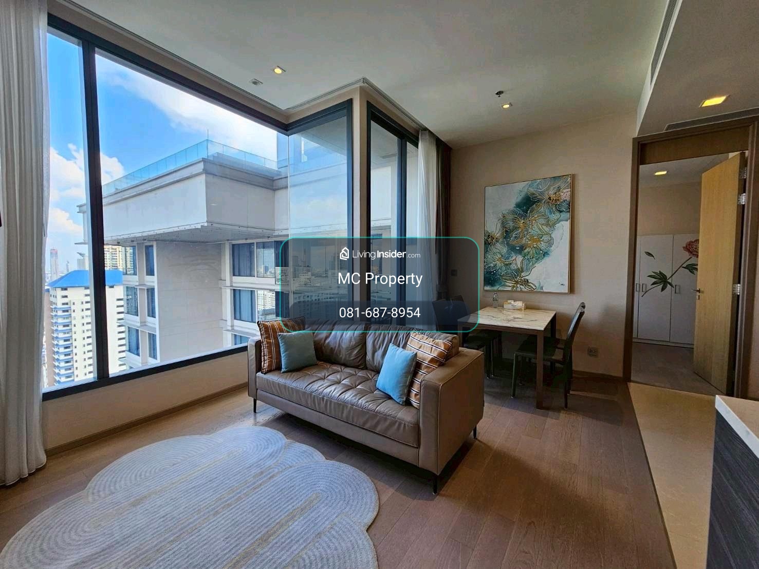 The Esse Asoke 2 bedroom 75sqm for rent only 70,000 per month please tel 0816878954 line id 0816878954 – รูปที่ 2