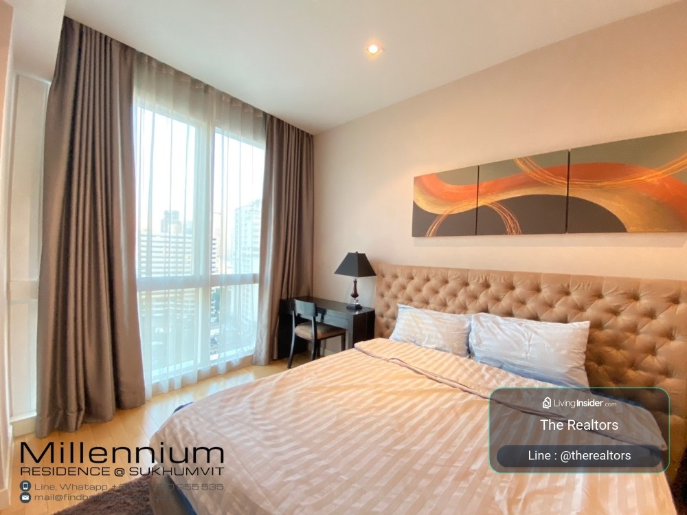 Millennium Residence @ Sukhumvit  For Rent 2 Bed 2 Bath 90 sq.m. – รูปที่ 3