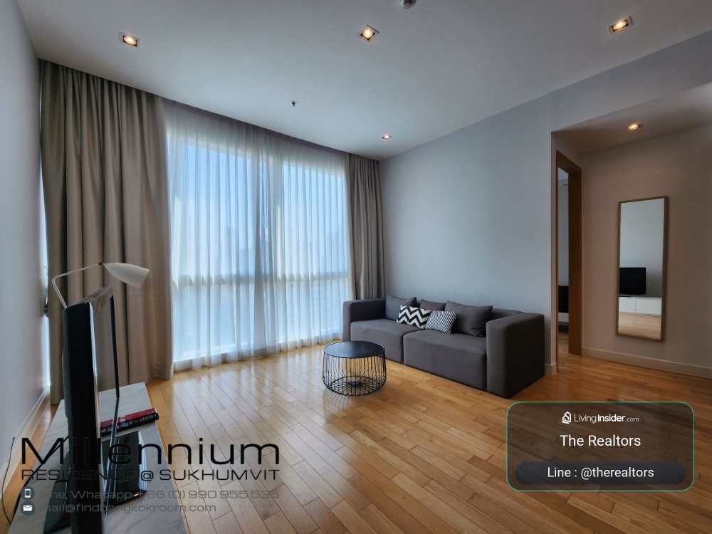 Millennium Residence @ Sukhumvit  For Rent 2 Bed 2 Bath 90 sq.m. – รูปที่ 4