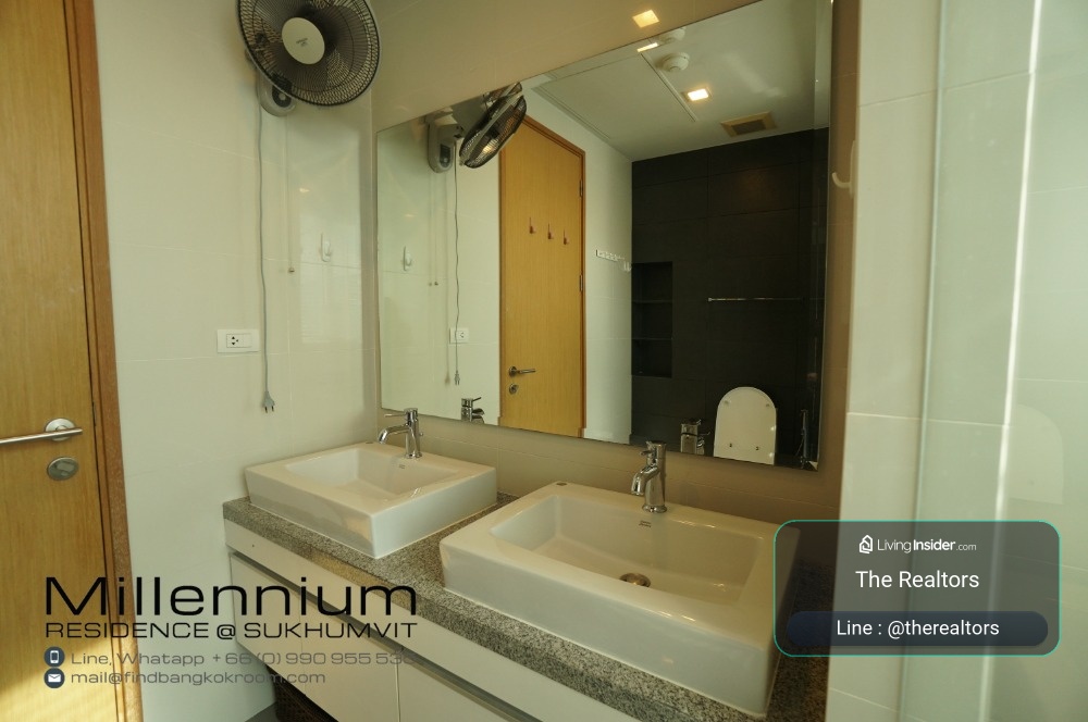 For Rent Luxury Apartment 2 Bed 3 Bath Millennium Residence @ Sukhumvit – รูปที่ 4