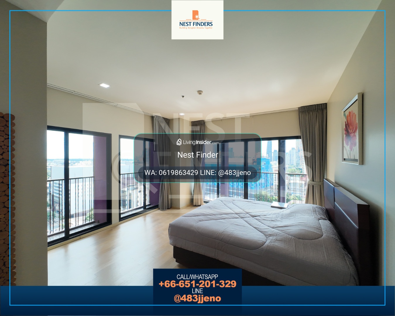 คอนโดเอกมัย ประกาศให้เช่า 2ห้องนอน For Rent :Noble Reveal Sukhumvit 63 – รูปที่ 2