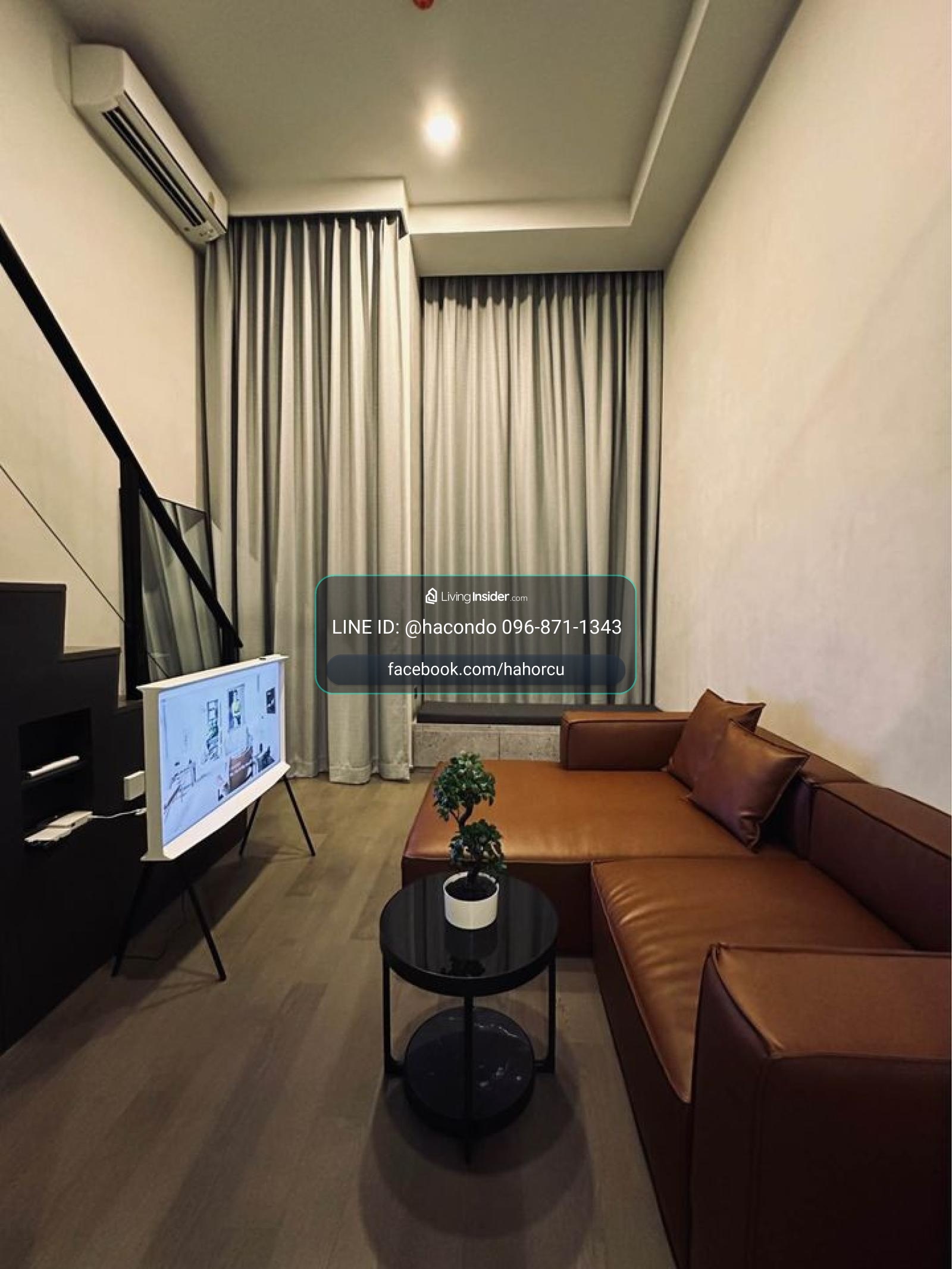 Park Origin Chula - Samyan【𝐑𝐄𝐍𝐓】🔥ห้องLOFT เอิร์ธโทน เรียบง่าย เฟอร์นิเจอร์ครบ ส่วนกลางจัดเต็ม🔥 ติดต่อไลน์ไอดี: @hacondo – รูปที่ 3