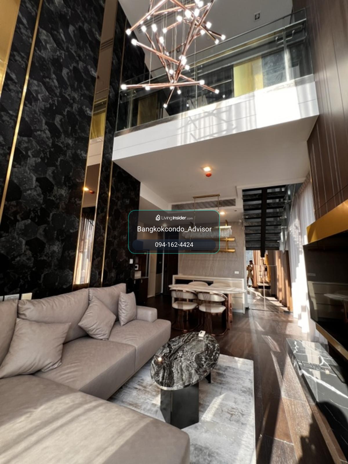 LAVIQ Sukhumvit 57, Duplex 2Bedrooms *NEW* beautiful corner room, 350m. from BTS Thonglor, 🔥HOT🔥 Call now 094-162-4424 – รูปที่ 2