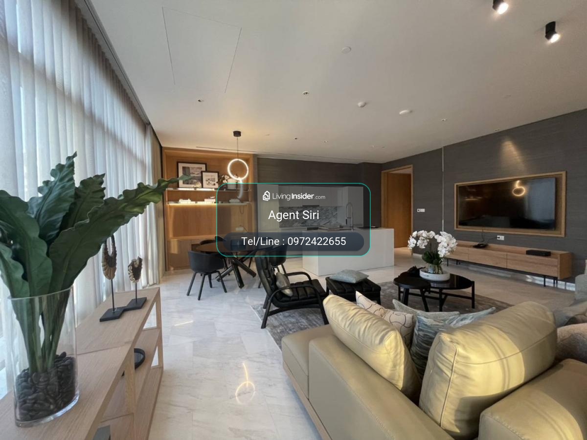For rent🏡Four Seasons Residence Bangkok🔥🔥3B3B🔥Size 138 Sq.m.🔥 Price 325K/Month – รูปที่ 2
