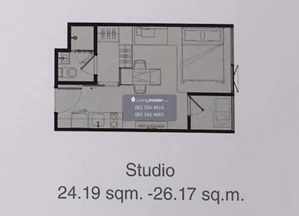 Condo, studio room, Reference Sathorn - Wongwian Yai, Krung Thonburi main road, near BTS Wongwian Yai station, 130 m. from SC Asset. Loading...