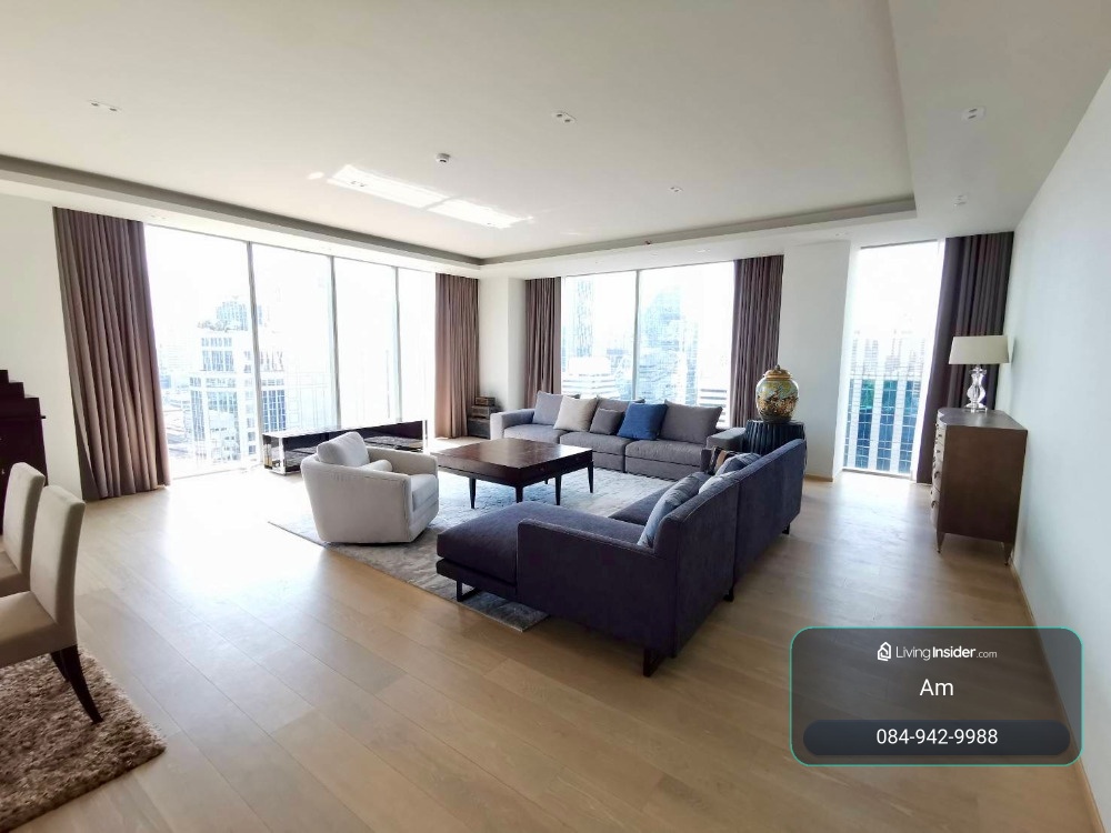 Tonson One Residence Penthouse for rent: 3bed 3.5bath 254.12sqm. Sell: 149,000,000 Rent: 380,000/mth Am: 0656199198 – รูปที่ 2