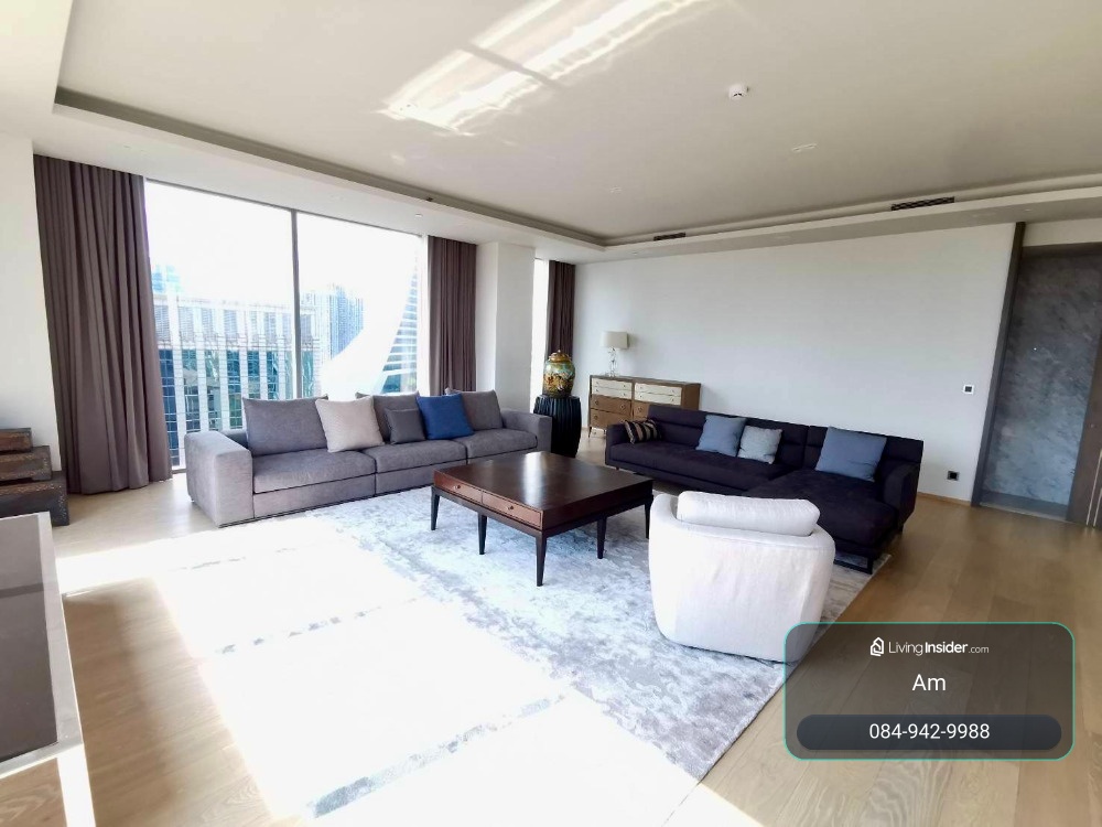 Tonson One Residence Penthouse for rent: 3bed 3.5bath 254.12sqm. Sell: 149,000,000 Rent: 380,000/mth Am: 0656199198 – รูปที่ 4
