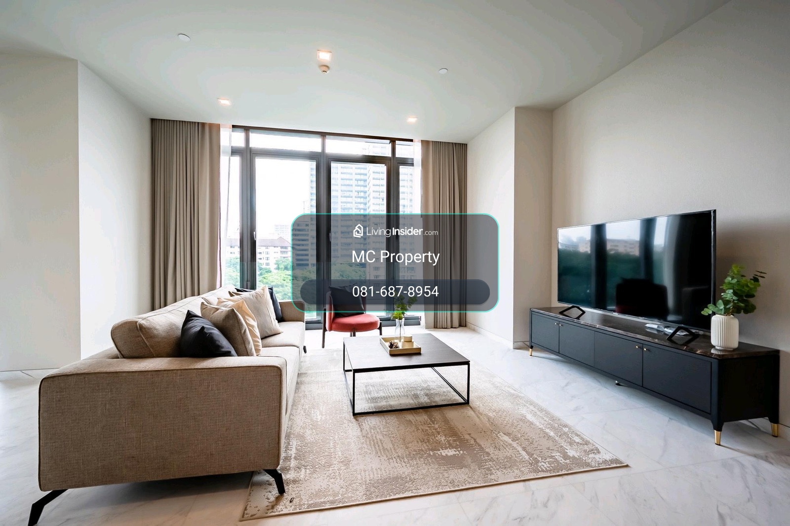 The Monument Thonglor 2bedroom 125sqm for rent only 120,000 per month please contact 0816878954 – รูปที่ 2
