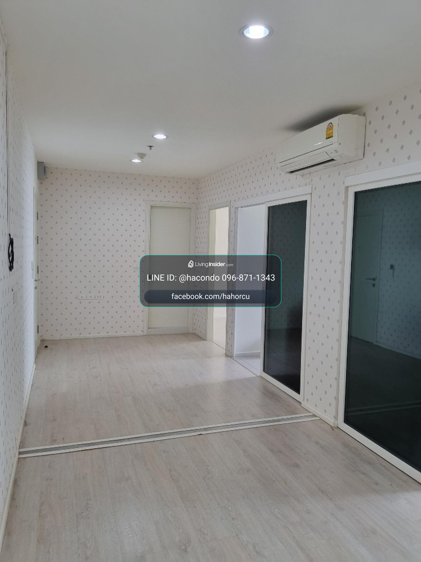 Aspire Sathorn - Thapra【𝐑𝐄𝐍𝐓】🔥ห้องใหญ่ 2 ห้องนอน 2 ห้องน้ำ ย่านฝั่งธน ใกล้BTSตลาดพลู พร้อมเข้าอยู่🔥 ติดต่อไลน์ไอดี: @hacondo – รูปที่ 3