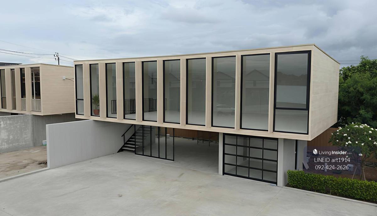 Rabbiz Park ราชพฤกษ์ Showroom office modernสวย ใกล้ถนนราชพฤกษ์ สร้างใหม่พร้อมเข้าใช้ ริมถนนบางกรวย-จงถนอม พื้นที่190ตร.ม. Loading...