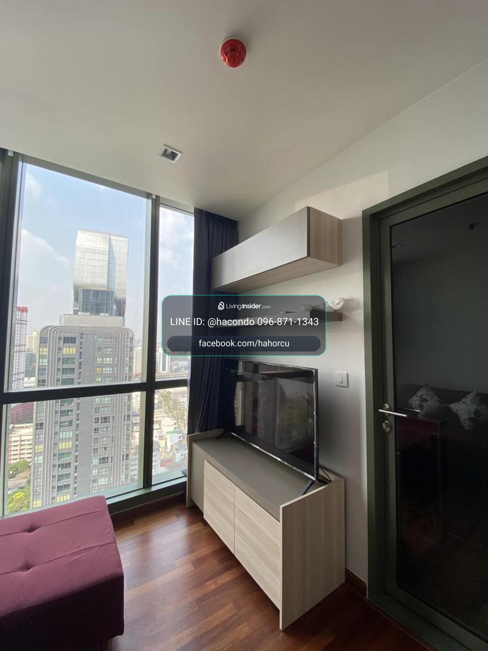 Wish Signature Midtown Siam【𝐑𝐄𝐍𝐓】🔥ห้องสุดลักชู ตกแต่งสวย เรียบหรู เฟอร์นิเจอร์ครบ ส่วนกลางจัดเต็ม ใกล้สยามสแควร์ BTS ราชเทวี🔥 ติดต่อไลน์ไอดี: @hacondo – รูปที่ 3