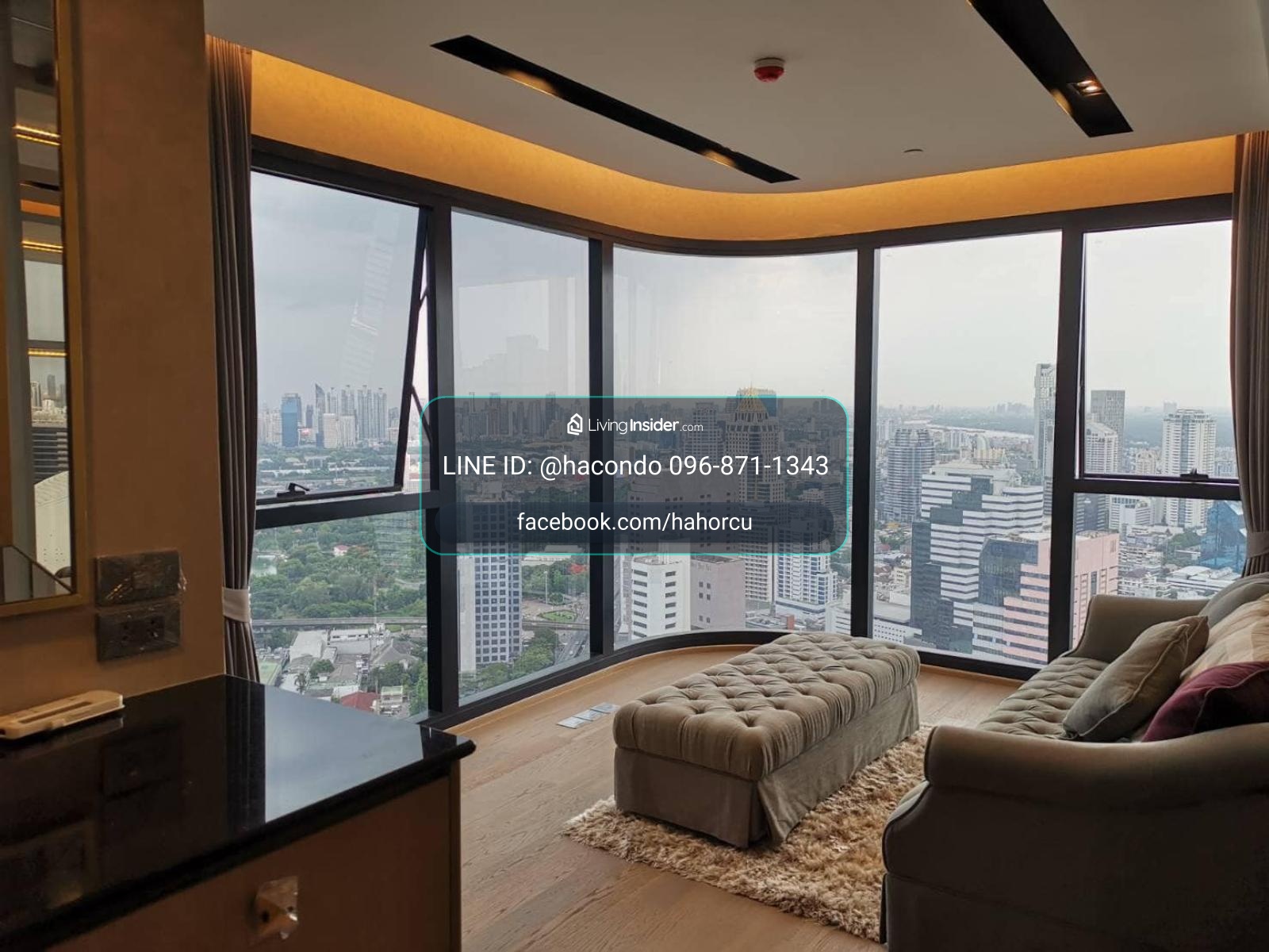 Ashton Chula - Silom【𝐑𝐄𝐍𝐓】🔥ห้องใหญ่ ตกแต่งจัดเต็ม หรูหราไฮโซ วิว Paronama หลักล้าน ใกล้MRTสามย่าน🔥 ติดต่อไลน์ไอดี: @hacondo – รูปที่ 2
