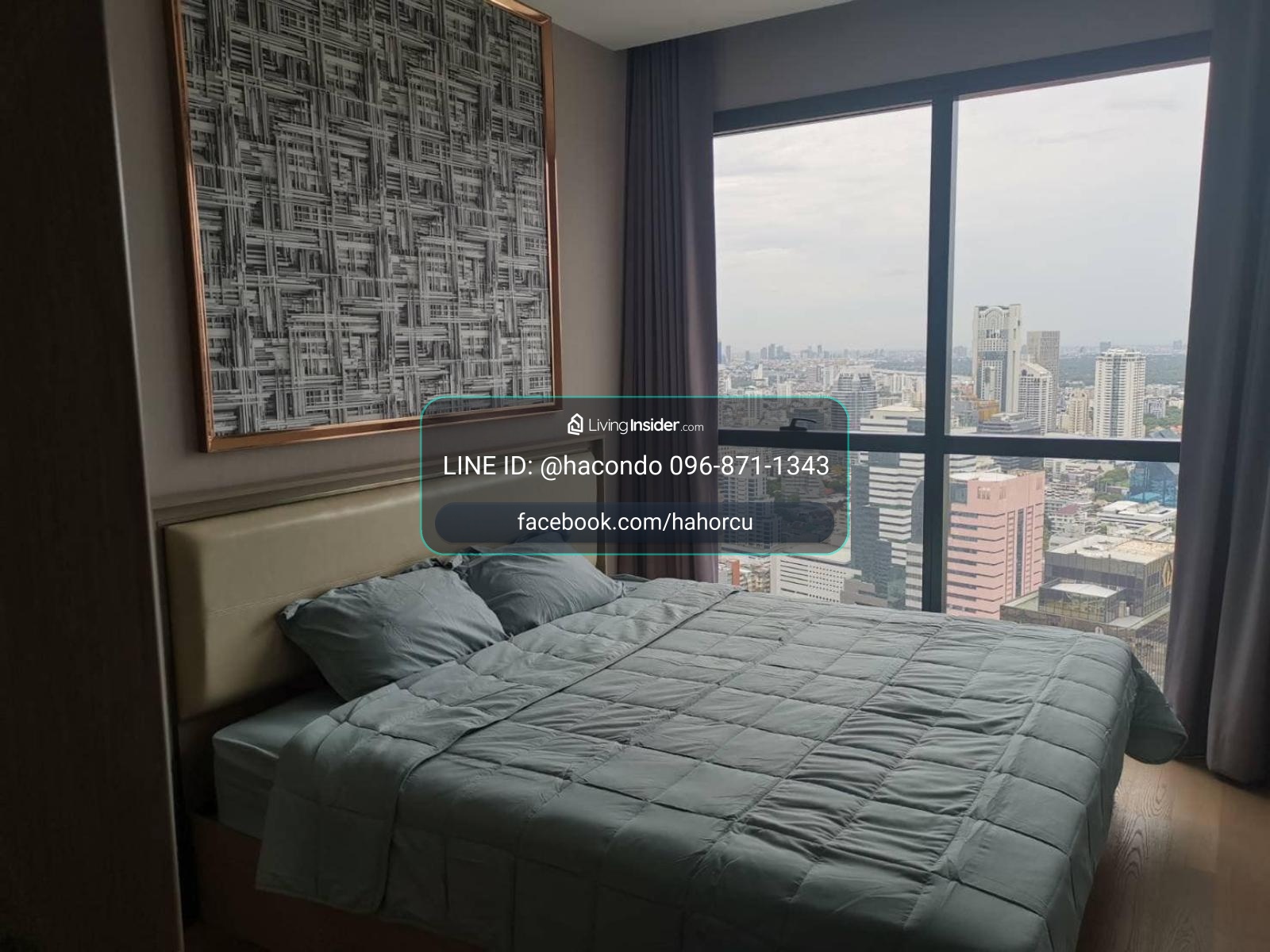 Ashton Chula - Silom【𝐑𝐄𝐍𝐓】🔥ห้องใหญ่ ตกแต่งจัดเต็ม หรูหราไฮโซ วิว Paronama หลักล้าน ใกล้MRTสามย่าน🔥 ติดต่อไลน์ไอดี: @hacondo – รูปที่ 4