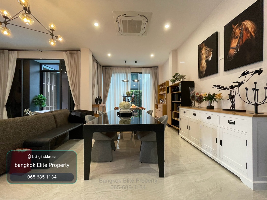 ให้เช่า Luxury Pool Villa The Honor โยธินพัฒนา มีลิฟท์ 5 นอน ใกล้ Clubhouse – รูปที่ 4