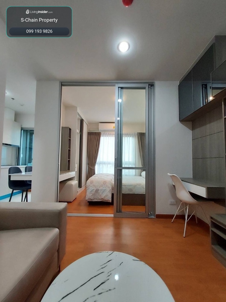 FOR RENT>> The President Sukhumvit - Samutprakan>>Beautiful room, fully furnished, size 27 sq m, 8th floor, convenient travel, near BTS Phraeksa #LV-MO408 – รูปที่ 3