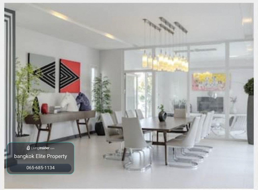 ให้เช่า บ้านเดี่ยว พัฒนาการ 30 Pool villa สุดหรู 4 ห้องนอน จอดรถ 6 คัน fully furnished – รูปที่ 3
