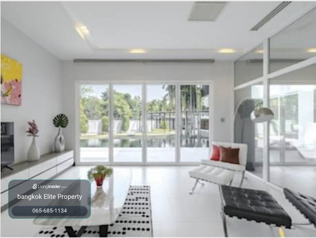 ให้เช่า บ้านเดี่ยว พัฒนาการ 30 Pool villa สุดหรู 4 ห้องนอน จอดรถ 6 คัน fully furnished – รูปที่ 4