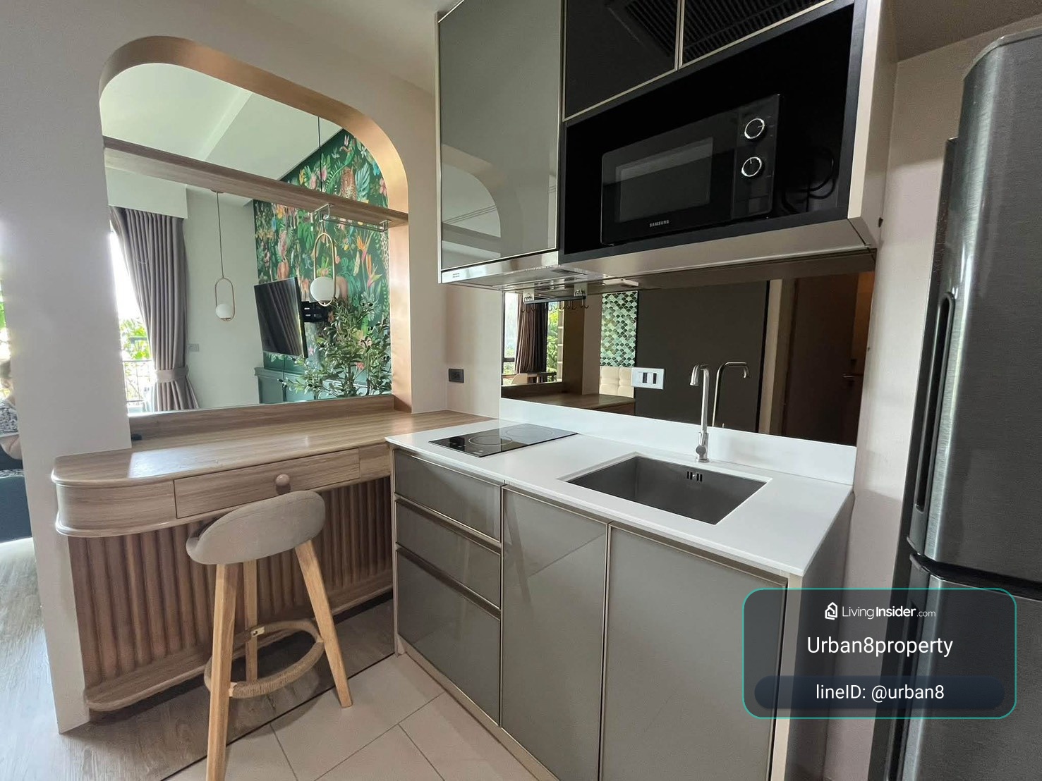 ★ Savvi Phahol2 ★ 38 sq m., 3rd floor (1 bedroom, 1 bathroom), ★ near BTS Ari ★ near La Villa Ari, The Seasons, Big C Saphan Khwai ★ many amenities ★ Complete electrical appliances – รูปที่ 3