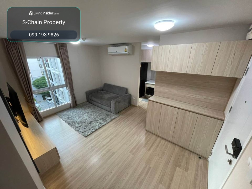 FOR RENT>> 🎊Plum Condo Chaengwattana Station 🌈>> ชั้น 6 วิวสระน้ำ ห้องเป็นส่วนตัว ไม่ติดกับใคร ทั้งชั้นมีห้องแบบนี้ห้องเดียว ติด รถไฟฟ้าสายสีชมพู สถานีราชภัฏพระนคร 100 เมตร #LV-MO489 – รูปที่ 4