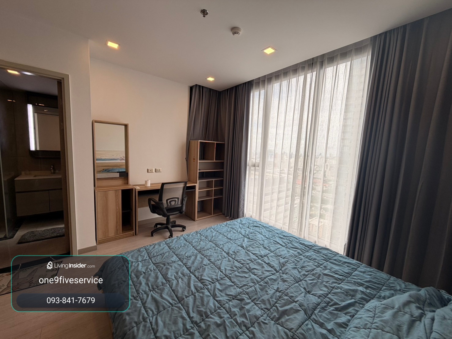 🔥𝗛𝗢𝗧 𝗗𝗘𝗔𝗟 เช่าด่วน🔥2 ห้องนอนตกแต่งสวย ขนาด 55 ตร.ม เพียง 40,000 บ. สนใจ 093-8417679🌻 – รูปที่ 3