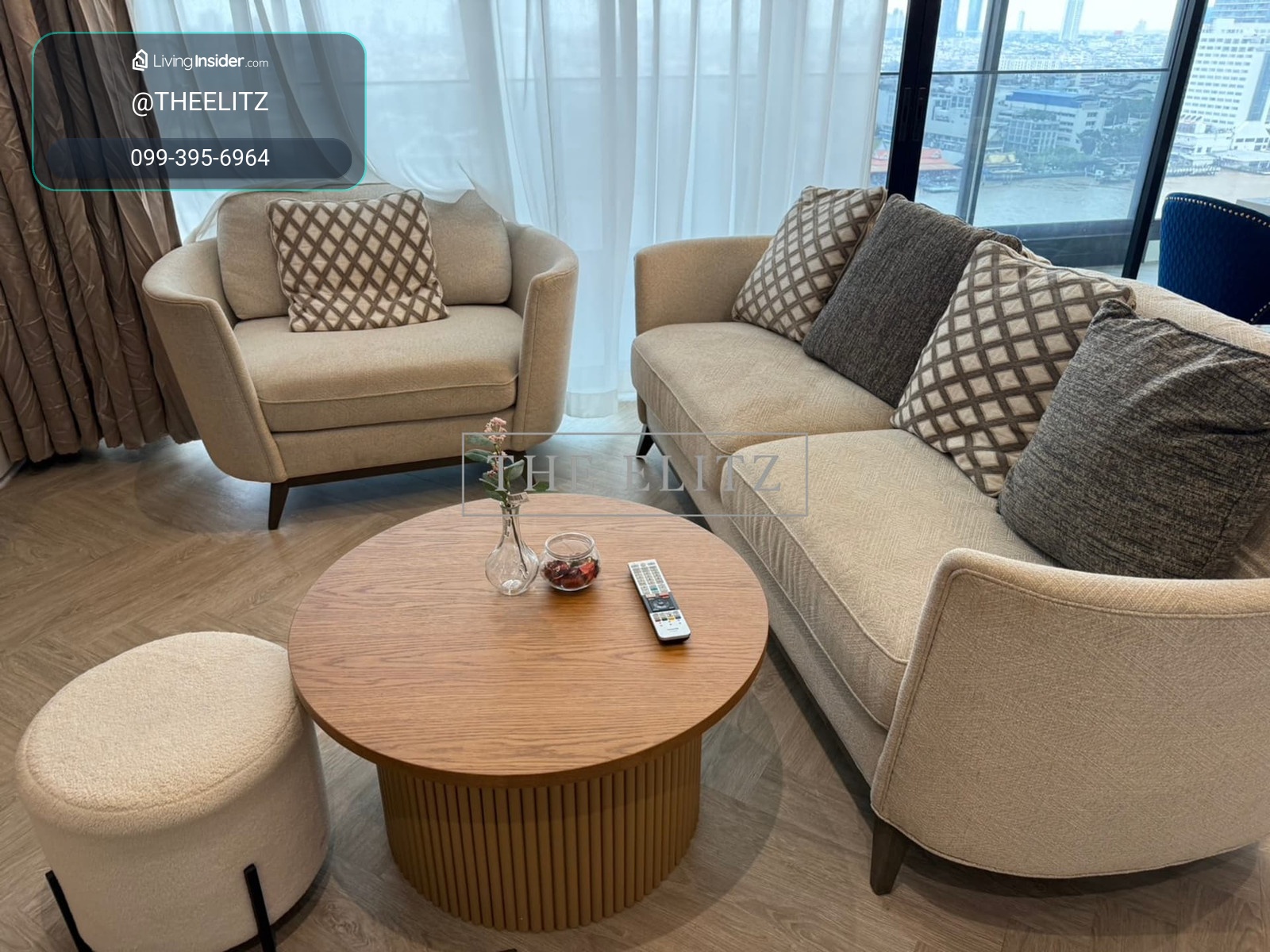 ✨  Unrivaled Riverfront Luxury. Enjoy panoramic Chao Phraya River views from this ultra-modern Penthouse. Experience high-end waterfront living with world-class facilities and pure  privacy ✨ – รูปที่ 3