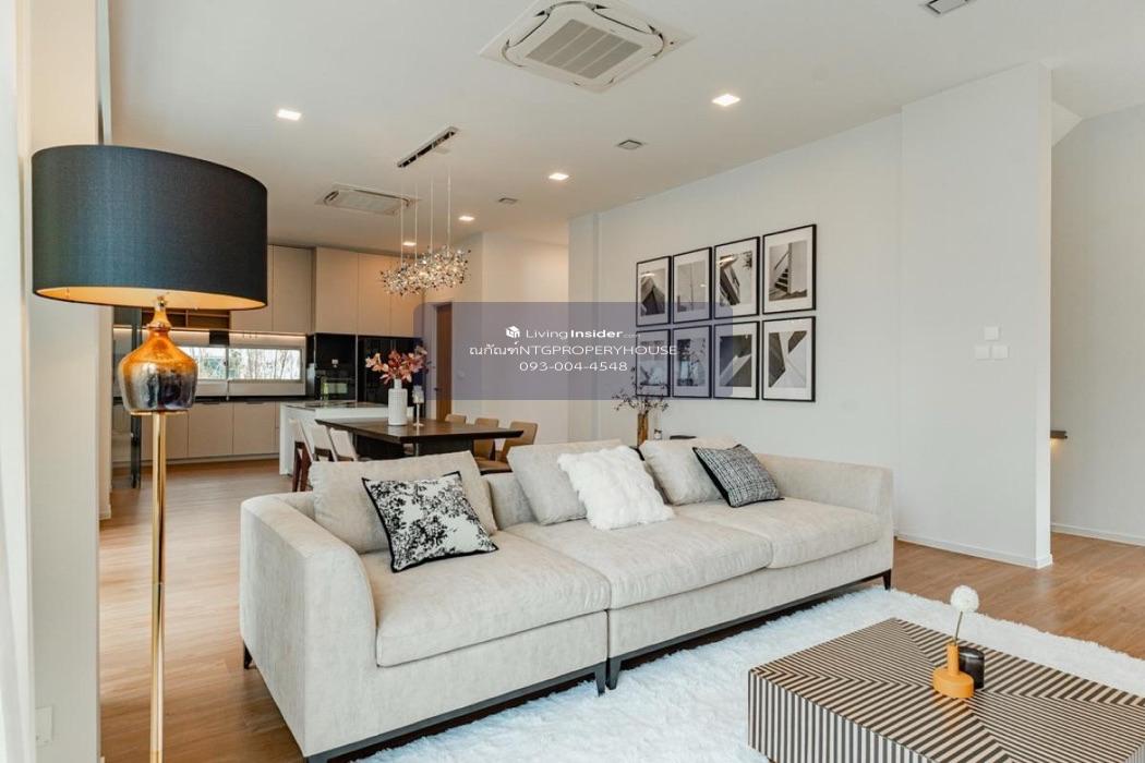 NTG341 For rent, single house, Vive Rama 9, fully furnished, ready to