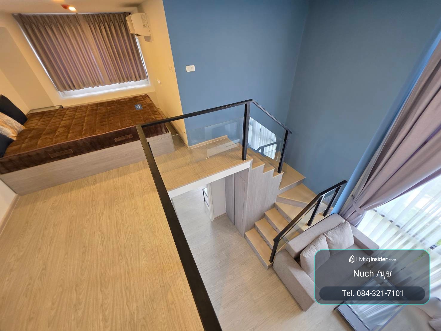 DuPlex new room near the Lamsalee Interchange BTS station, connects to 3 BTS lines: Orange, Yellow and Brown, near Kanchanaphisek Ring Road, Motorway – รูปที่ 4