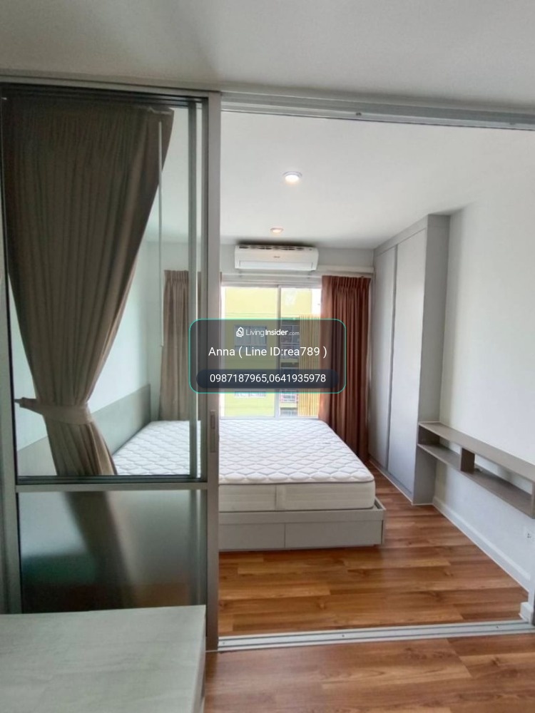 ให้เช่า V condo ฉลองกรุง  วี คอนโด ลาดกระบัง  ตึก A1 ชั้น 8 ( ห้อง 23 ตรม ) – รูปที่ 3