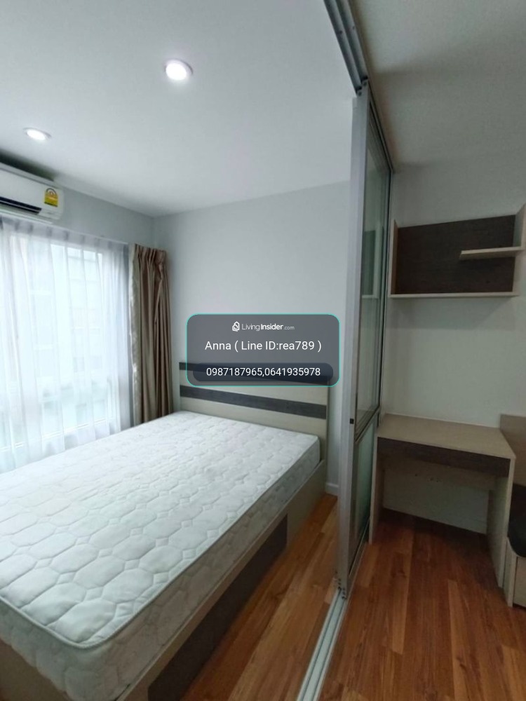 ให้เช่า V condo ฉลองกรุง  วี คอนโด ลาดกระบัง  ตึก A1 ชั้น 4 ( ห้อง 23 ตรม ) – รูปที่ 2