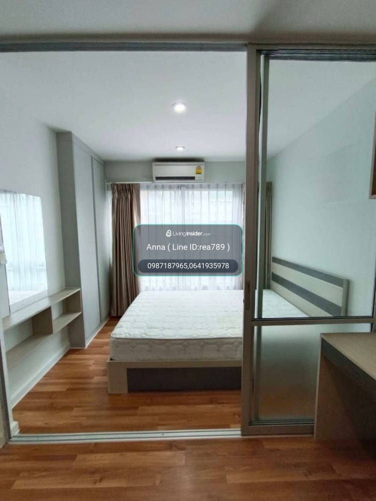 ให้เช่า V condo ฉลองกรุง  วี คอนโด ลาดกระบัง  ตึก A1 ชั้น 4 ( ห้อง 23 ตรม ) – รูปที่ 3