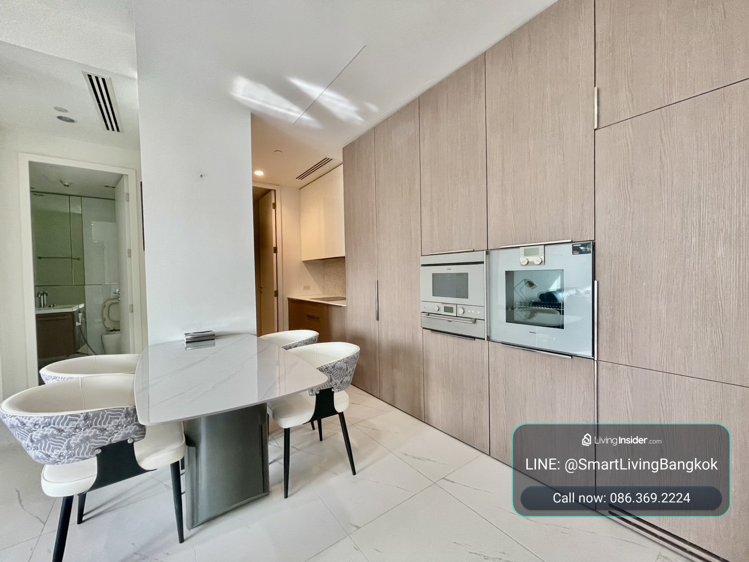 📢👇185 Rajadamri is one of luxury condo , unblocked view, long big balcony, fully furnished, near Central World, Lumpini park, Velaa community mall. – รูปที่ 3