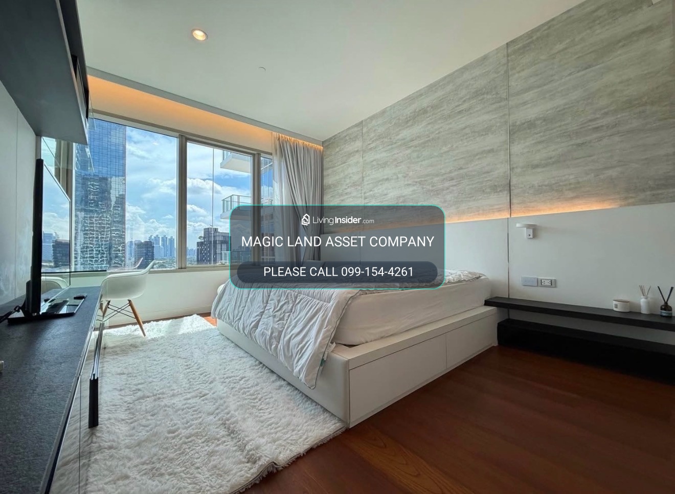 ให้เช่าคอนโด Luxury หนึ่งห้องนอน ขนาด 75 ตรม. ที่โครงการ 185 ราชดำริ  – รูปที่ 4