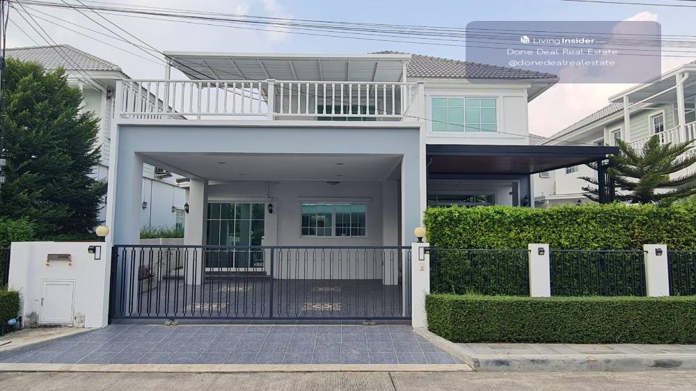 Single house for sale, Chuenchuen Prime Ville Village, BangkokPathum