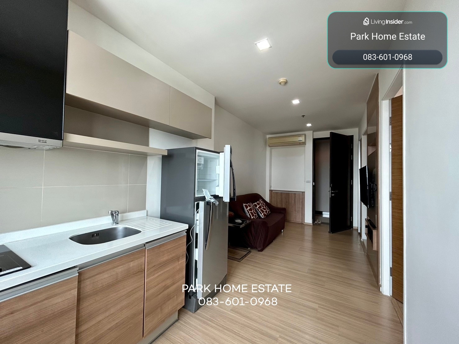 Rhythm Sukhumvit 50  | 35 ตร.ม. ห้องเเต่งสวย 📞 Line : @pukkhome (with @) , 083-601-0968    – รูปที่ 3