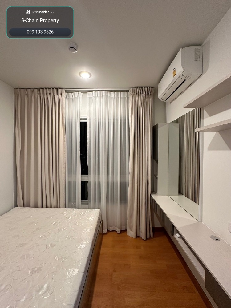 🎉FOR RENT 2 Bedroom >> The President Sukhumvit - Samutprakan>> 2 bedrooms, 11th floor, size 35 sq m., beautiful room, fully furnished, ready to move in, convenient transportation, near Robinson Samutprakan #LV-MO827 – รูปที่ 2