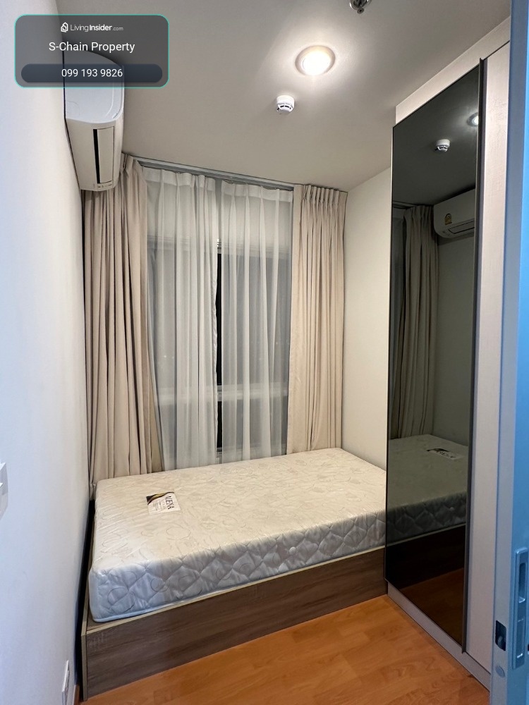 🎉FOR RENT 2 Bedroom >> The President Sukhumvit - Samutprakan>> 2 bedrooms, 11th floor, size 35 sq m., beautiful room, fully furnished, ready to move in, convenient transportation, near Robinson Samutprakan #LV-MO827 – รูปที่ 3