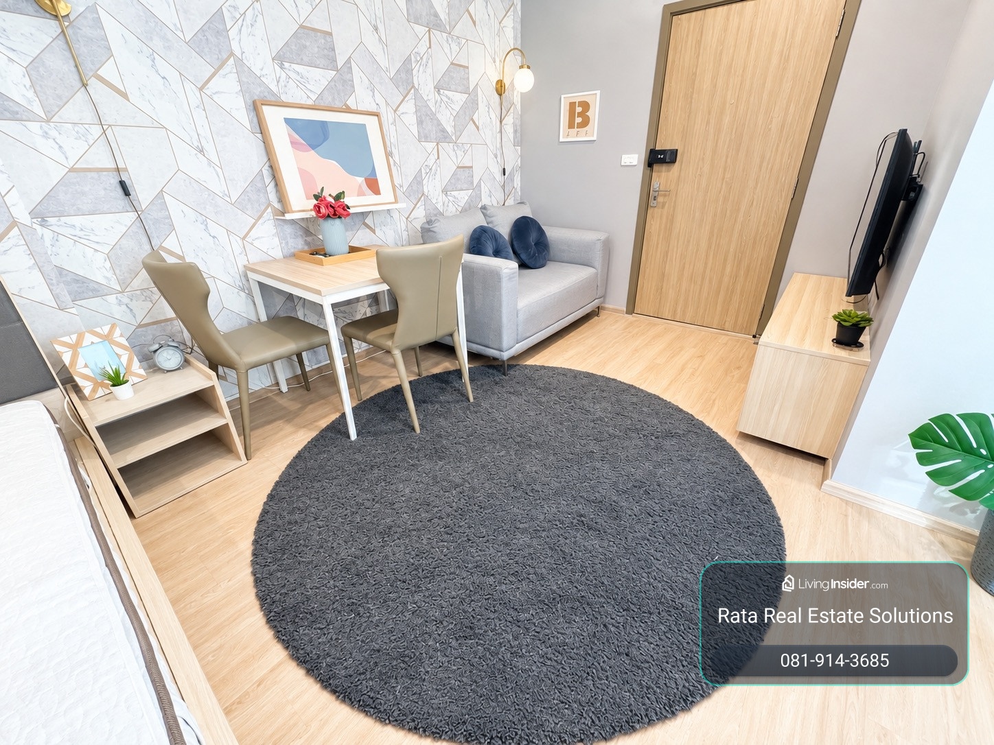 Rent a studio with complete electrical appliances. – รูปที่ 4