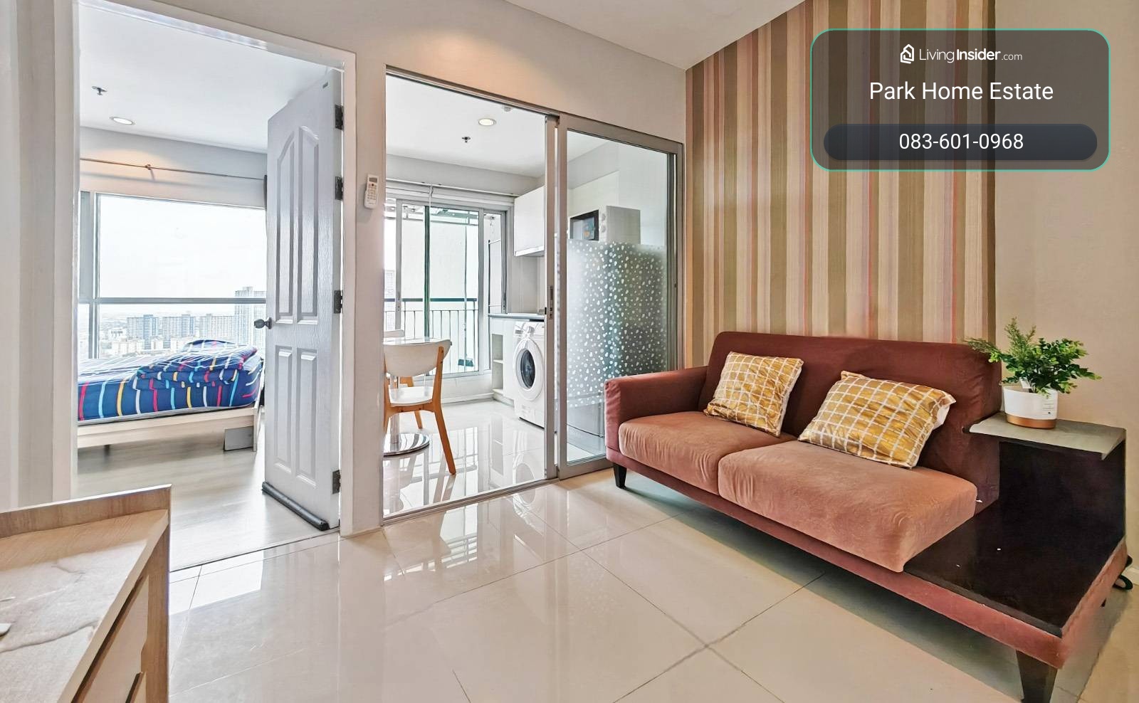 Aspire sukhumvit 48  ✨  ห้องเเต่งสวย เครื่องใช้ไฟฟ้าครบ 📞 Line : @pukkhome (with @) – รูปที่ 3