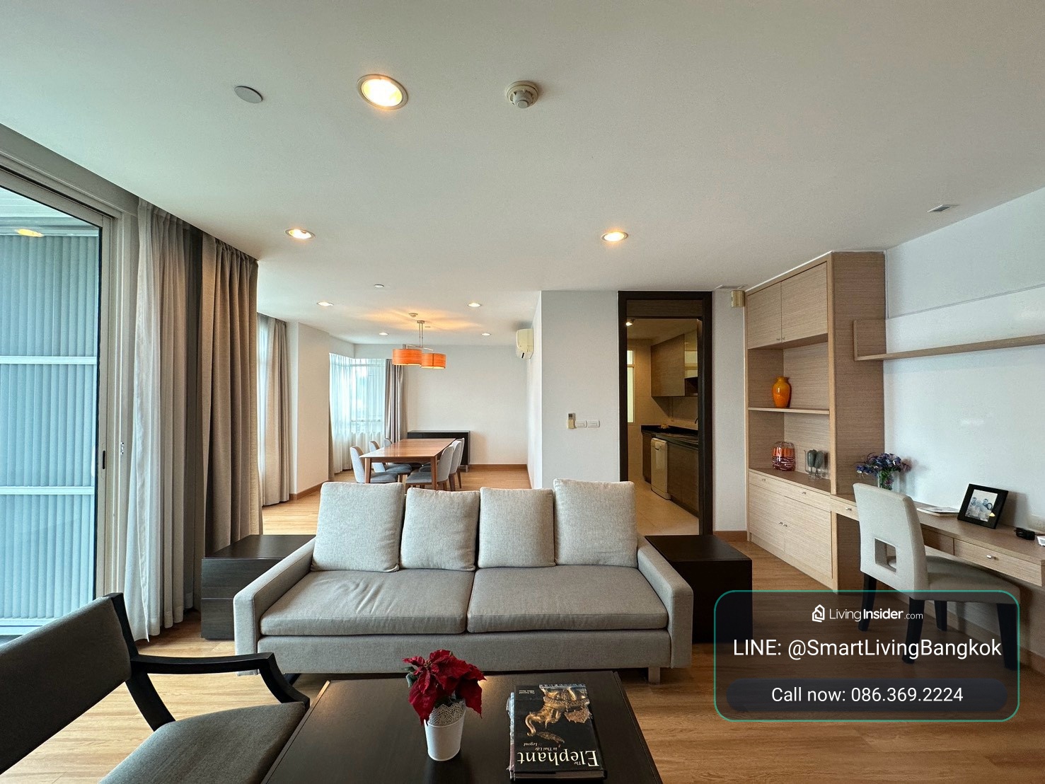  For rent!✨Modern unit 3bedroom Huge size and Fully furnished, Good location in heart of thonglor – รูปที่ 2