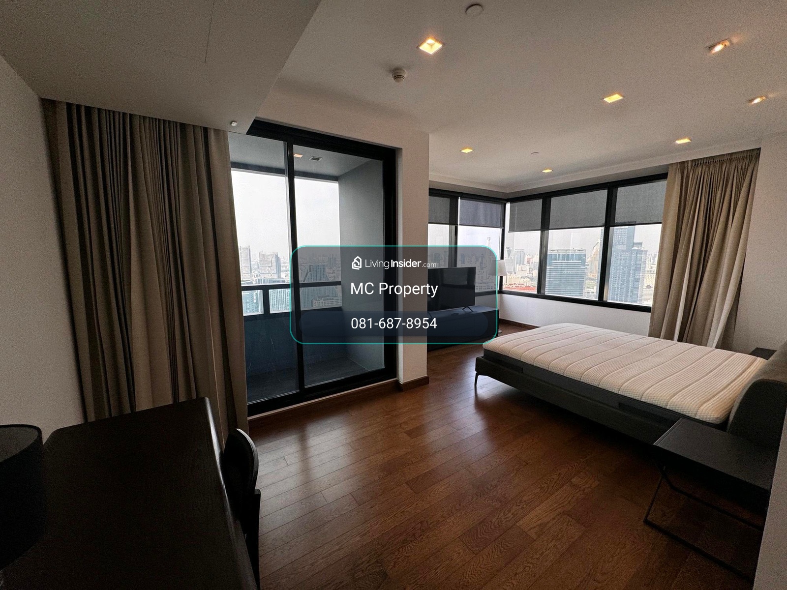 M silom 2 bedroom 90sqm Pet friendly unit high floor for rent only 70,000 please contact 0816878954 – รูปที่ 4