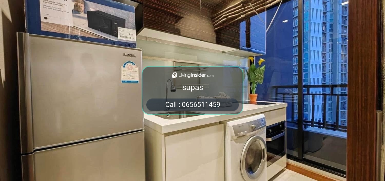 Ivy Ampio for rent, beautiful room, good price, 17,000 baht, ready to move in. If interested, call to make an appointment to view the project. – รูปที่ 2