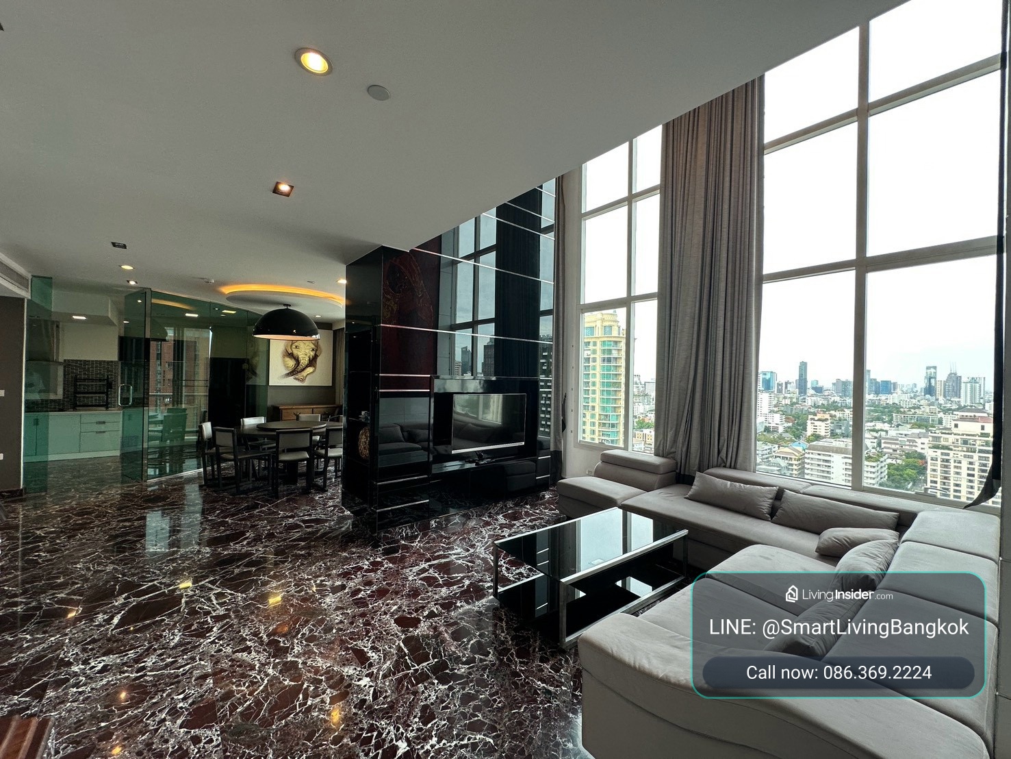 Luxury Penthouse Triplex ; WIND SUKHUMVIT 23, 3 bedrooms – รูปที่ 3
