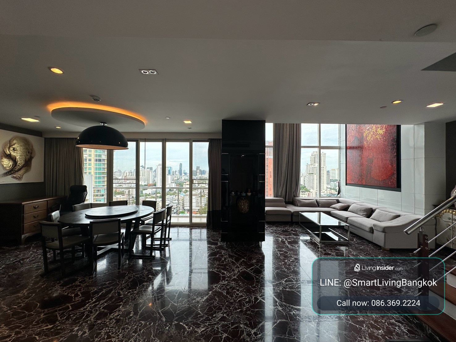 Luxury Penthouse Triplex ; WIND SUKHUMVIT 23, 3 bedrooms – รูปที่ 4